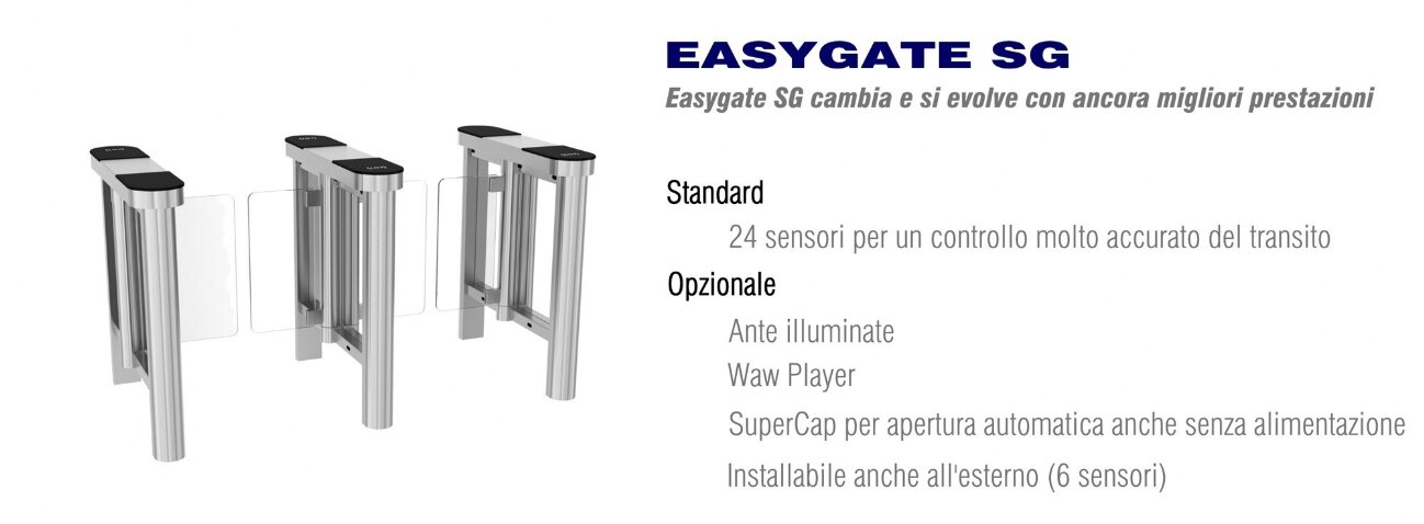 Novità EASYGATE SG