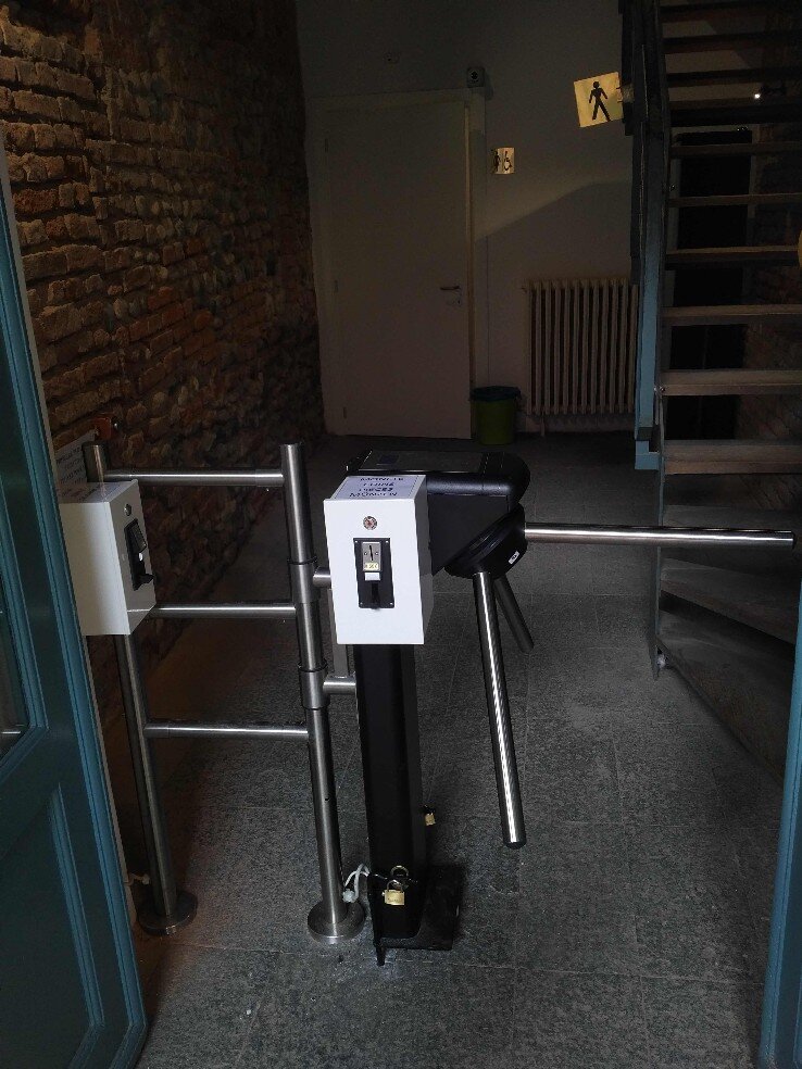 soluzione bagni a pagamento tornello fit