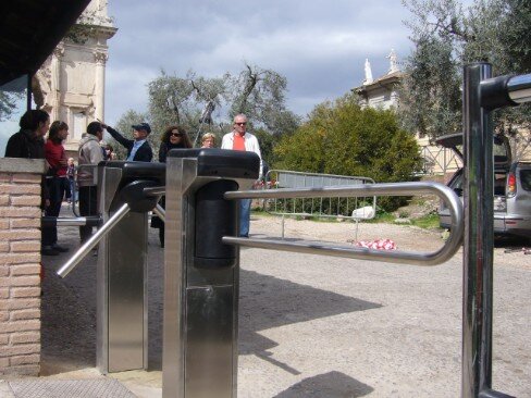 Passaggio disabili per museo