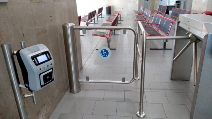 tornello ingresso funicolare