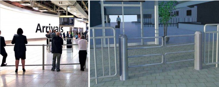 Controllo accessi aereoporti